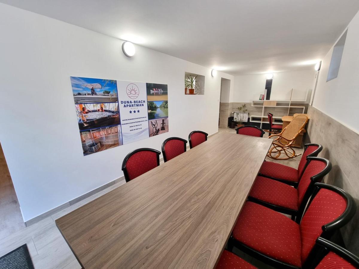 Duna-Beach Apartman Kimle Eksteriør bilde